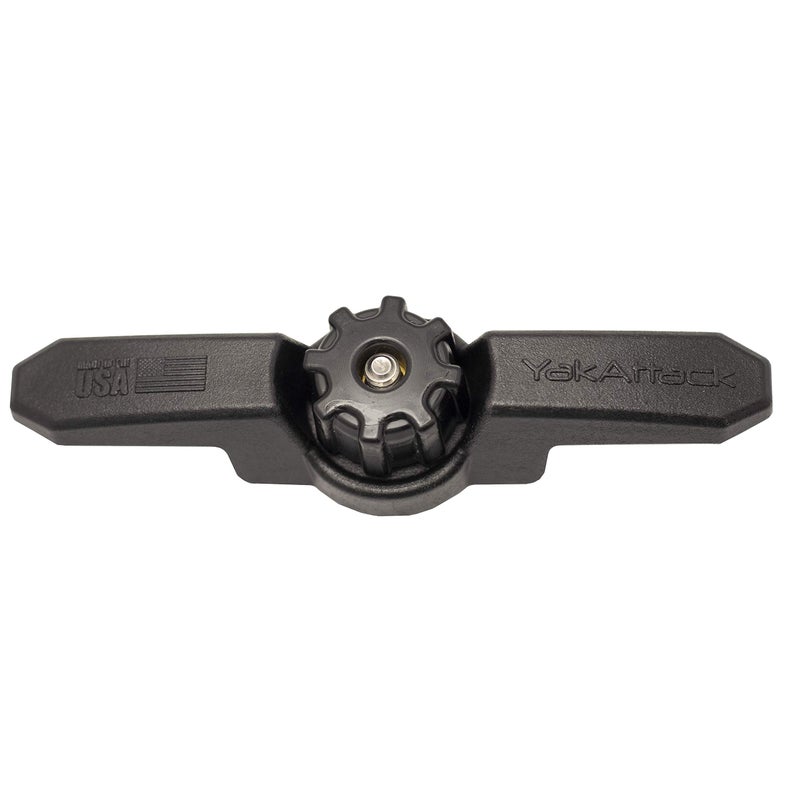 YakAttack GT Cleat XL â€“ Track Mount Line Cleat for 1/2" Rope | Fits GearTrac, MightyMount, & Most Kayak Track Systems | Heavy-Duty Anchor Line Management | Yak Attack USA-Made - Image 2